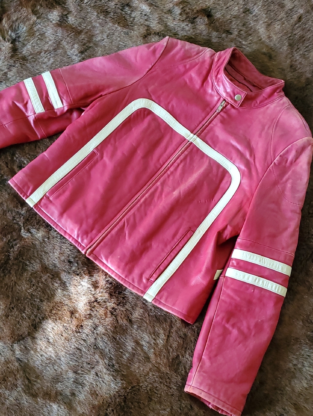 Vintage Wilsons Maxima Leather Moto Jacket - Picture 1 of 14